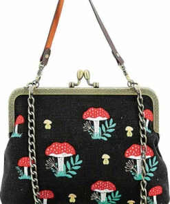 Best reviews of ❤️ SLEEPYVILLE CRITTERS All Mushrooms Kisslock | FRAME BAG 🔔