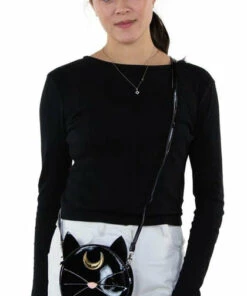 Best deal 👏 SLEEPYVILLE CRITTERS Cats Mystical Black Cat Face | 👜 HANDBAG 🛒 -Alternative Accessories Elegant Store sleepyville critters mystical black cat face crossbody bag 5 c51c1678 6d00 4553 8ca1 5693c76bdf3c 700x700