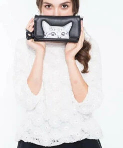 Budget ✔️ SLEEPYVILLE CRITTERS Peeking Cats | PURSE ⌛