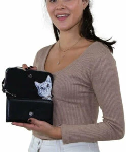 Budget ✔️ SLEEPYVILLE CRITTERS Peeking Cats | PURSE ⌛ -Alternative Accessories Elegant Store sleepyville critters peeking cats wallet 8 ef4067cb 5b57 4b71 9d97 7f99568e2020 700x700