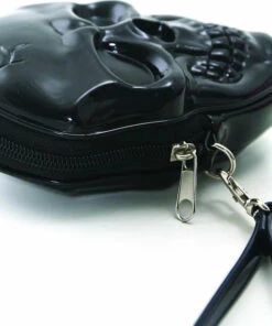 Cheapest 🎉 SLEEPYVILLE CRITTERS 💀 Halloween Smiling Skull Zippered | WRISTLET PURSE 🌟 -Alternative Accessories Elegant Store sleepyville critters smiling skull zippered wristlest purse 5 3fc07ba9 d36c 4c0b 9fa8 c1eda868cd38 700x700