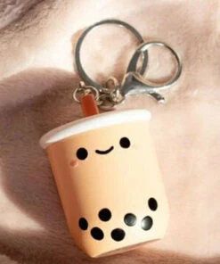 Discount ⭐ SMOKO The Nightmare Before 🎄 Christmas Pearl Boba Tea | Light-Up KEYCHAIN" 🔔