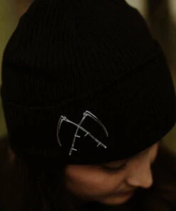 Hot Sale ✨ THE PRETTY CULT Mens Accessories Scythe [Black] | BEANIE 🔥 -Alternative Accessories Elegant Store the pretty cult scythe beanie 5 d04e8d45 9fd7 452e bf77 71b3975ae0bd 700x700