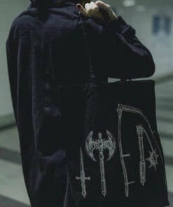 Coupon 👏 THE PRETTY CULT Mens Accessories Van Helsing | TOTE BAG 👍 -Alternative Accessories Elegant Store the pretty cult van helsing tote bag 3 62bd01f2 a6db 42a2 9e94 15600be2e055 700x700