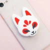 Cheap ❤️ TOKYO SHOJO Anime & Manga Kitsune Mask | PHONE GRIP 💯 -Alternative Accessories Elegant Store tokyo shojo kitsune mask phone grip 4 700x700