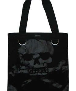 Wholesale 🤩 TRIPP NYC Mens Accessories Big Skull [Black] | TOTE BAG 🧨
