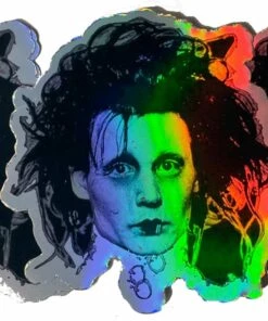 Best reviews of 💯 VERA'S EYECANDY Gothic Homewares Edward Cut | VINYL HOLOGRAPHIC STICKER` 💯