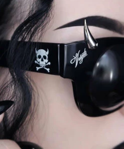 Buy 🤩 VULGATI Mens Accessories The Beast [Vampire Black] | DEATH GOGGLES 🌟 -Alternative Accessories Elegant Store vulgati the beast death vampire black sunglasses 4 63ed05e6 ea3b 46ef b09b 9369258ce507 700x700