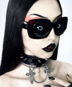 Buy ✨ VULGATI Mens Accessories The Sanderson [Vampire Black] | DEATH GOGGLES ✨ -Alternative Accessories Elegant Store vulgati the sanderson vampire black sunglasses 12 0eddc8e8 484e 4183 a69a dc3381655976 700x700